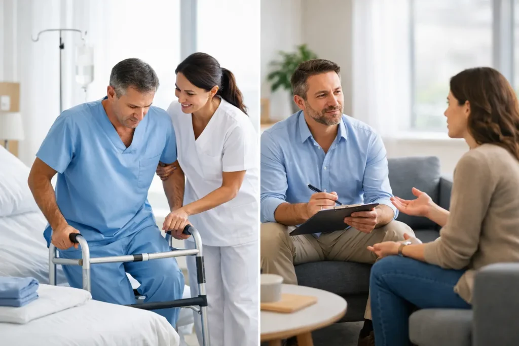 Inpatient Rehab vs Outpatient Program