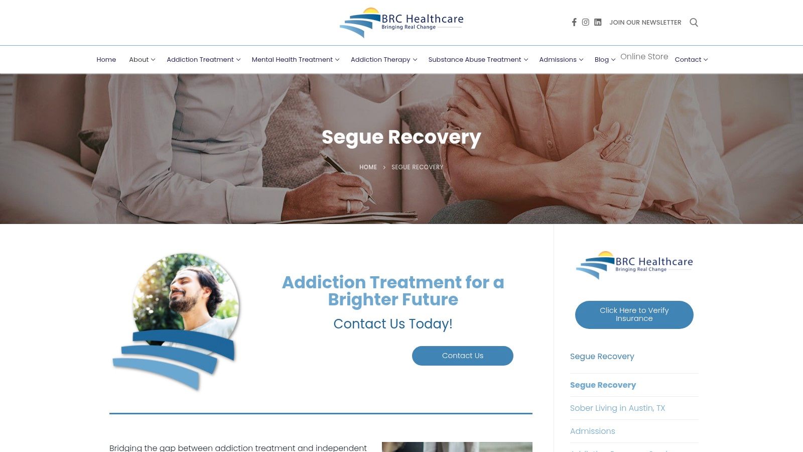 Segue Recovery (BRC Recovery)