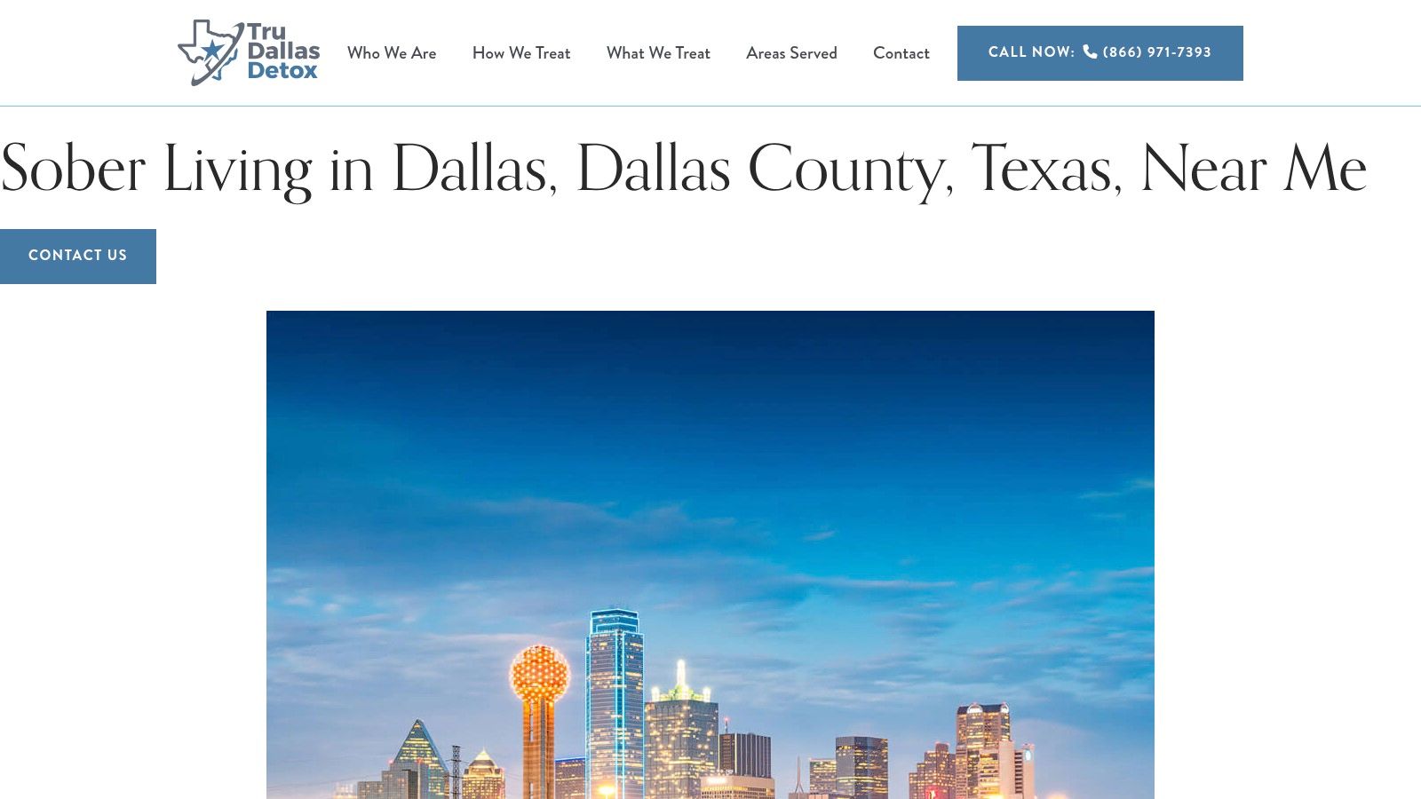 Sober Living In Dallas Dallas County Texas